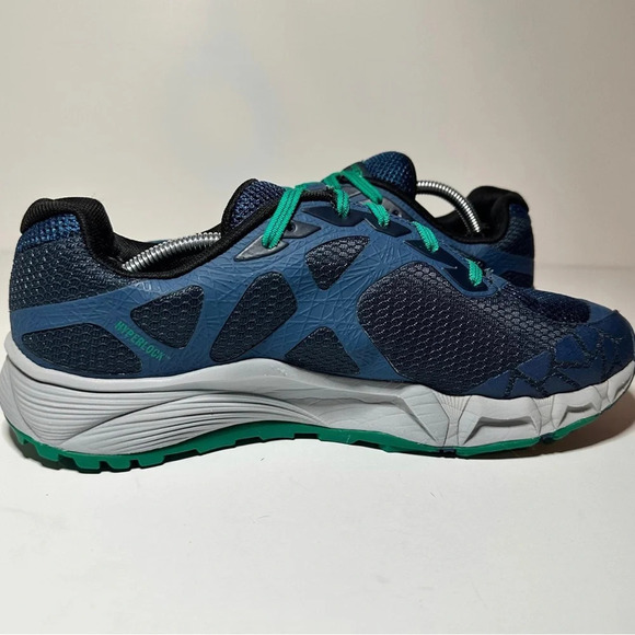 Merrell Agility Charge Flex Blue Trail Hiking Shoes J37719 Sz M 8.5 (136 Box 16) - Picture 4 of 9